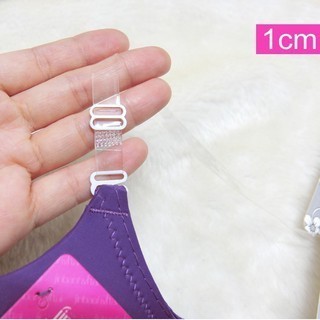 1 cặp dây áo ngực trong suốt