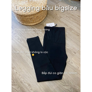 ( 40-85kg) Quần legging bầu mùa hè - Quần bầu dài co giãn thoải mái