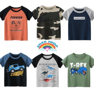 Áo thun bé trai 27kids xuất khẩu cho bé 1-10 tuổi| Áo 27kids bé trai siêu mát