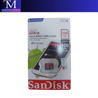 Thẻ nhớ microsd 32g 64g 128g sandisk ultra box class10 100mb/s - hàng chính hãng
