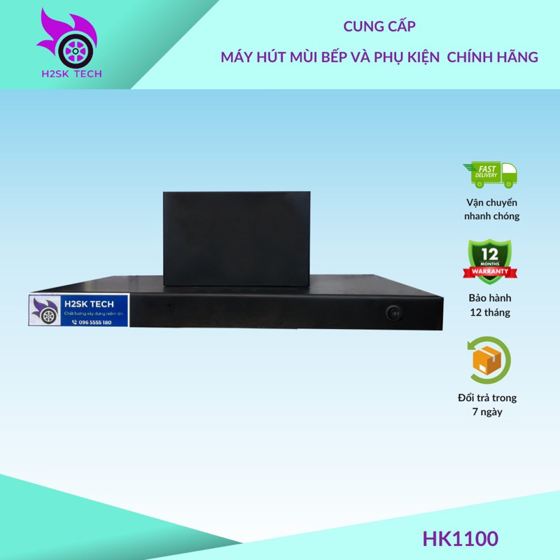 Máy hút mùi bếp H2SKTECH kiểu dáng chữ T hút hiệu quả model HT2000