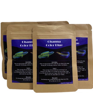 Thức ăn lên màu cho Cá Lóc cảnh Channa Color