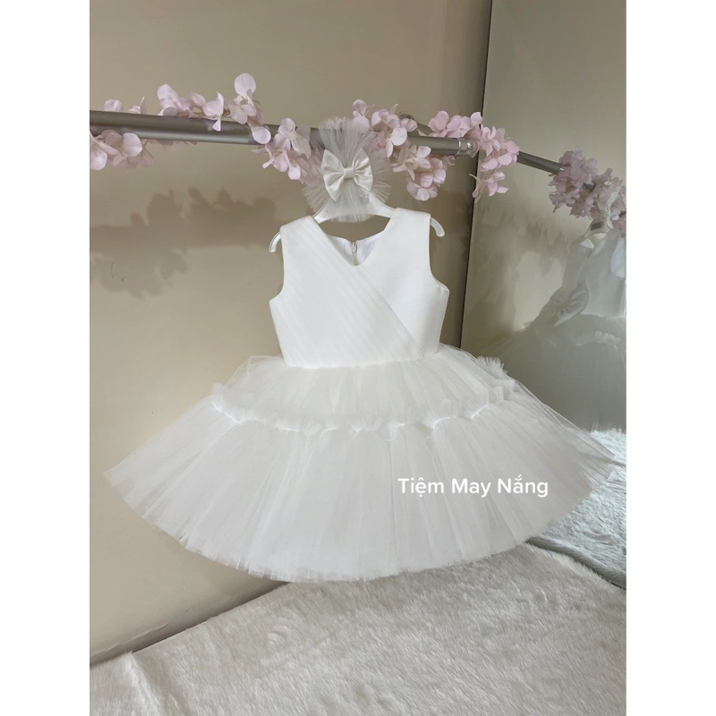 Đầm chúa li chéo ngực Rita
