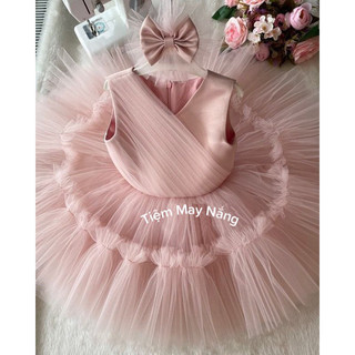 Đầm chúa li chéo ngực Rita