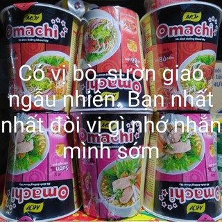 Mì tôm ly OMACHI