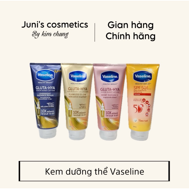 Kem dưỡng thể Vaseline
