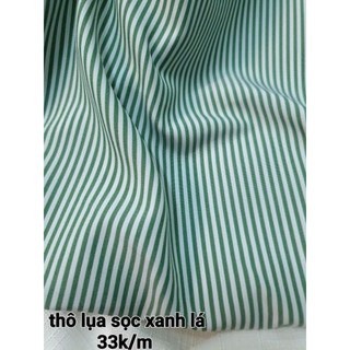 thô lụa sọc 40k/m khổ 1,5m
