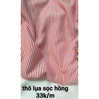 thô lụa sọc 40k/m khổ 1,5m