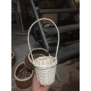 giỏ mini cắm hoa nhỏ xinh