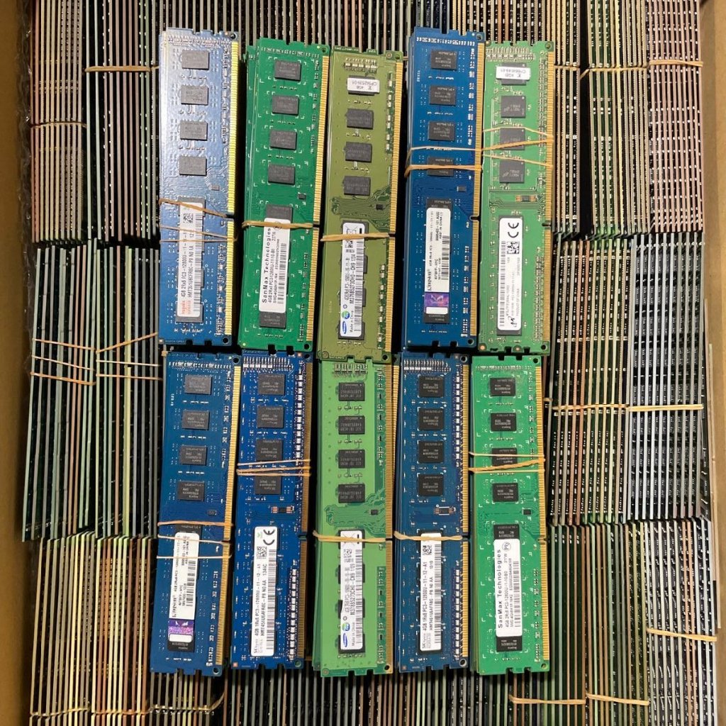 Ram DDR3L(PC3L) 4GB Bus 1600(12800U) - Tháo máy đồng bộ mới 99% bảo hành 12 tháng lắp cho h81 h61 b8