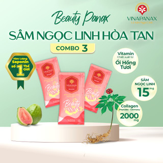  Bột uống collagen Sâm Ngọc Linh Beauty Panax hỗ trợ đẹp da (gói 10gr)