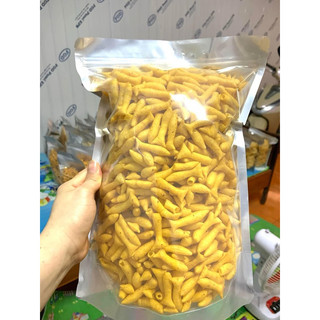 500gr snack cá - Bim bim cá phồng giòn giòn cay nhẹ date mới