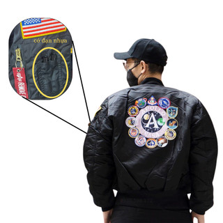 Áo pilot bomber Ma1 phiên bản Nasa Apollo