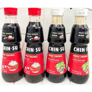 Nước tương chinsu nấm và chinsu tỏi ớt 330ml
