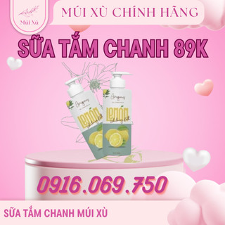 Sữa tắm chanh dưỡng ẩm trắng da múi xù gorgeous chính hãng