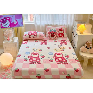 Bộ Ga Gối 4 Món Cotton Boly - Đủ Kích Thước Mẫu Mã Đa Dạng