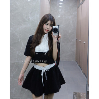 Amour Set - Set áo sơmi kèm chân váy xoè buộc nơ by Thematrix
