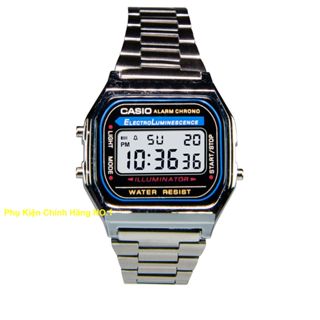  Đồng Hồ Nam Casio A168 .h. Made In Japan Chống Nước Siêu Bền Pin Lâu 7 năm 