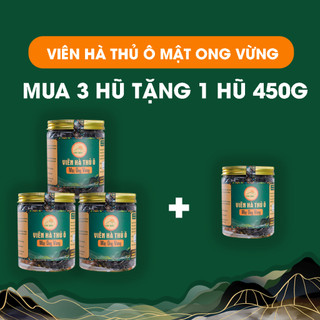 Viên hà thủ ô mật ong vừng Tây Bắc TV 450g hỗ trợ giảm rụng tóc, bạc tóc sớm, bổ thận, bổ huyết