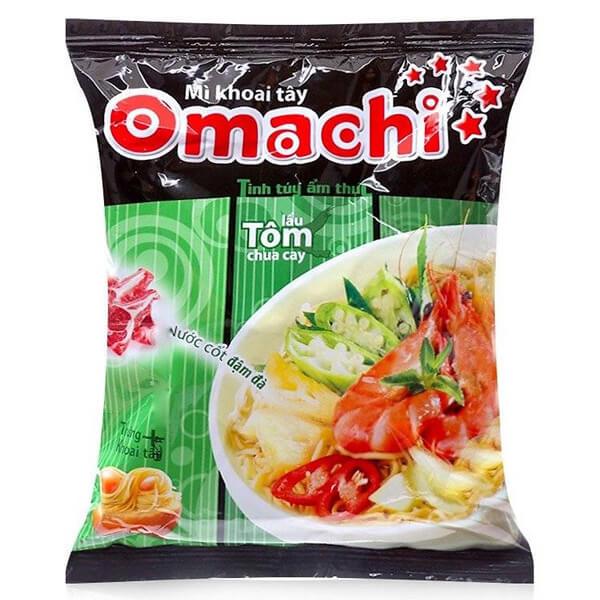 ( Thùng 30 gói ) Mì Omachi Tôm Chua Cay gói 80gr