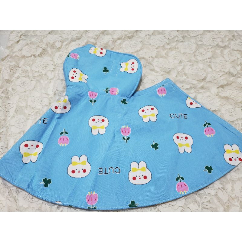 Khẩu Trang choàng 2 lớp vải cao cấp,chống nắng tốt che hết cả mặt cổ và choàng ra sau,In hình thú siêu cute