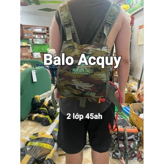 BALO ACQUY 45AH , balo acquy khô và nước , balo acquy 2 lớp