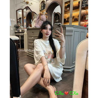 Áo phông hoạt hình phom dấu quần hàng QCL1