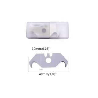 lưỡi dao rọc cáp mỏ cong hộp 10 lưỡi