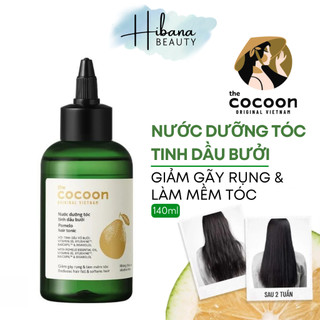 Xịt bưởi cocoon - dưỡng tóc tinh dầu bưởi cocoon giảm rụng tóc, kích thích mọc tóc 140ml