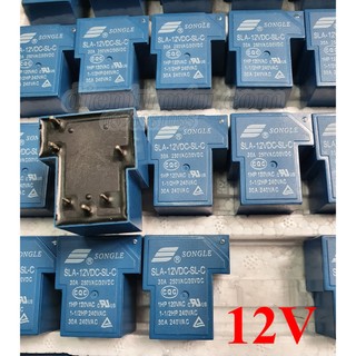 Relay - rơ le 5v, 12v, 24v songle t90 30a 6 chân