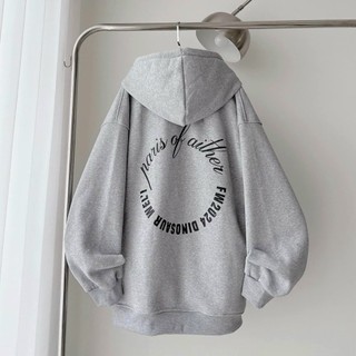 Áo Hoodie PARIS Vải Nỉ From Rộng Nam Nữ