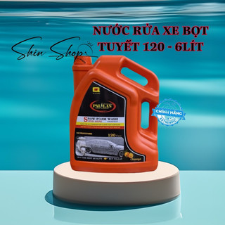 Rửa xe bọt tuyết siêu bóng 120 pallas- 6lít