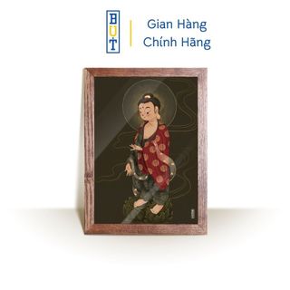 Tranh phật a di đà, tranh phật đặt thờ, decor bàn làm việc, bàn thờ