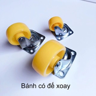 (GIÁ HỦY DIỆT) BÁNH XE VÀNG 2 VÒNG BI
