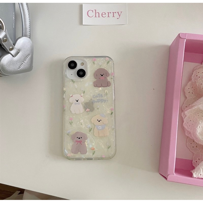 Ốp Lưng Iphone Chống Va Đập Cute Puppy