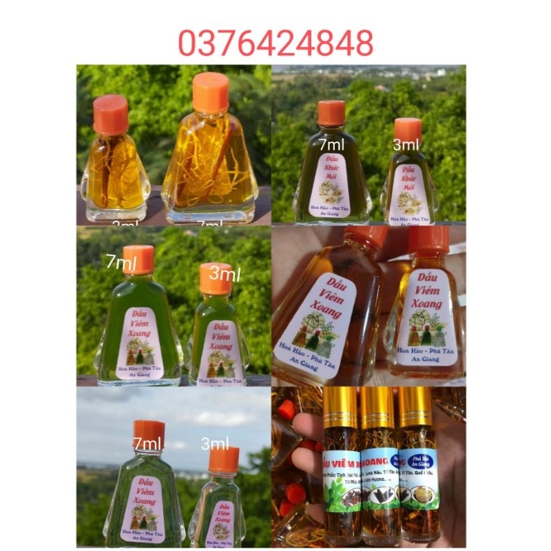 10 Chai 3ml DẦU VIÊM XOANG