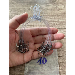 Chùm nho câu cá mè 4 lưỡi size 10