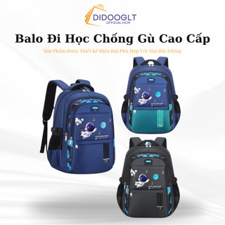 (Hàng Loại 1) Balo Chống Gù - Balo Đi Học Phi Hành Gia Cho Bé Tiểu Học Loại Cao Cấp Siêu Nhẹ Chống Thấm Ướt - Didooglt