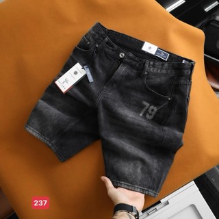 Quần short jean nam màu xám rách chất bò - quần short ngắn nam co giãn thời trang cao cấp Luty_shop90 ms300