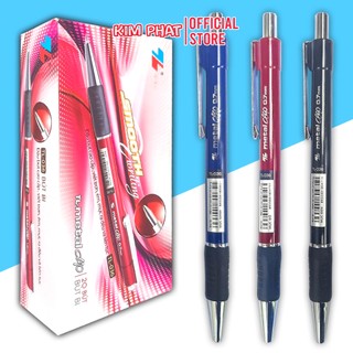 Bút bi Thiên Long METAL CLIP 0.7mm TL 036 / Ruột bút BPR-08