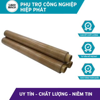  Vải Chịu Nhiệt Độ Cao TEFLON, Vải Chống Cháy Máy Hàn Nhiệt - Có Keo, Chống Cháy |TAROHOK