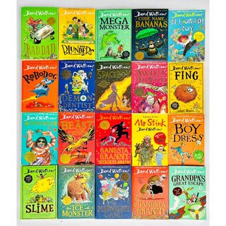 Sách - Series truyện của David Walliams bản tiếng anh bộ 20 cuốn