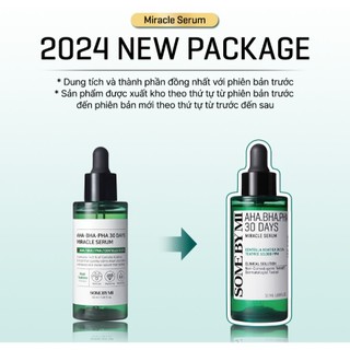 Combo giảm mụn Some By Mi AHA-BHA-PHA 30 Days Miracle (Serum 50ml, Kem 50ml)