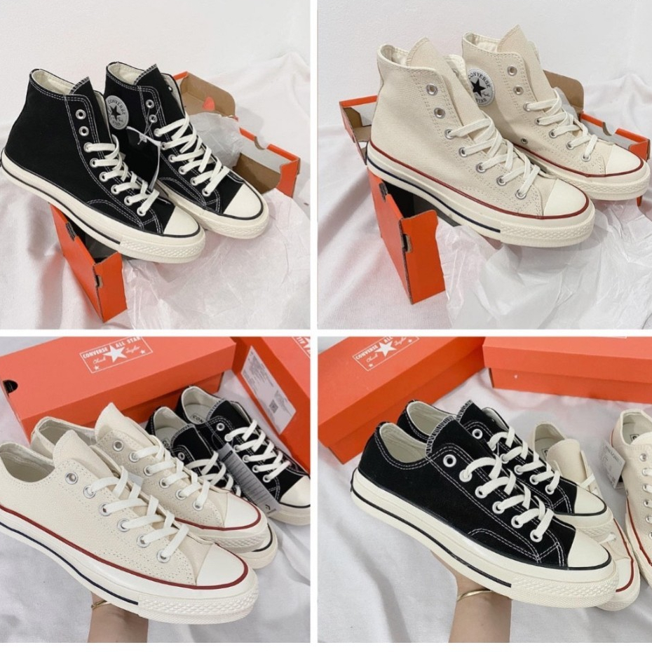 Giày Convers Chuck taylor 1970s đen trắng cổ thấp,cao giày cv 1970s chuẩn S.Cấp Full pk
