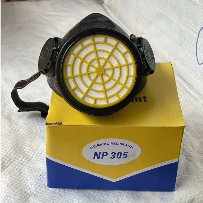 Mặt nạ phòng độc NP305 diễn tập PCCC { ĐÃ BAO GỒM PHIN LỌC }