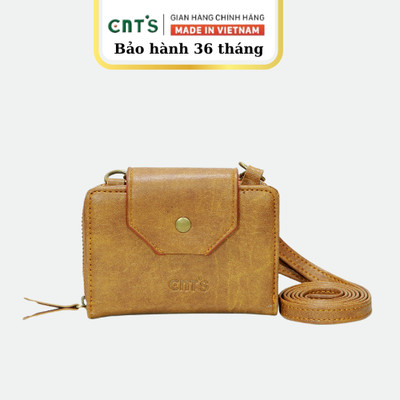 Ví nữ cầm tay VN24 có dây đeo tiện lợi