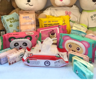 Khăn giấy ướt baby, mini bỏ túi dễ thương tiện lợi