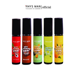 Xịt Thơm Miệng Rhys Refresh Spray Hương Trái Cây The Mát RHYS MAN 10ml