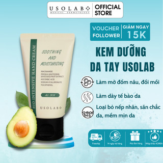 Kem dưỡng da tay Usolab Hand Cream 50ml - Loại bỏ nếp nhăn và làm săn chắc da tay