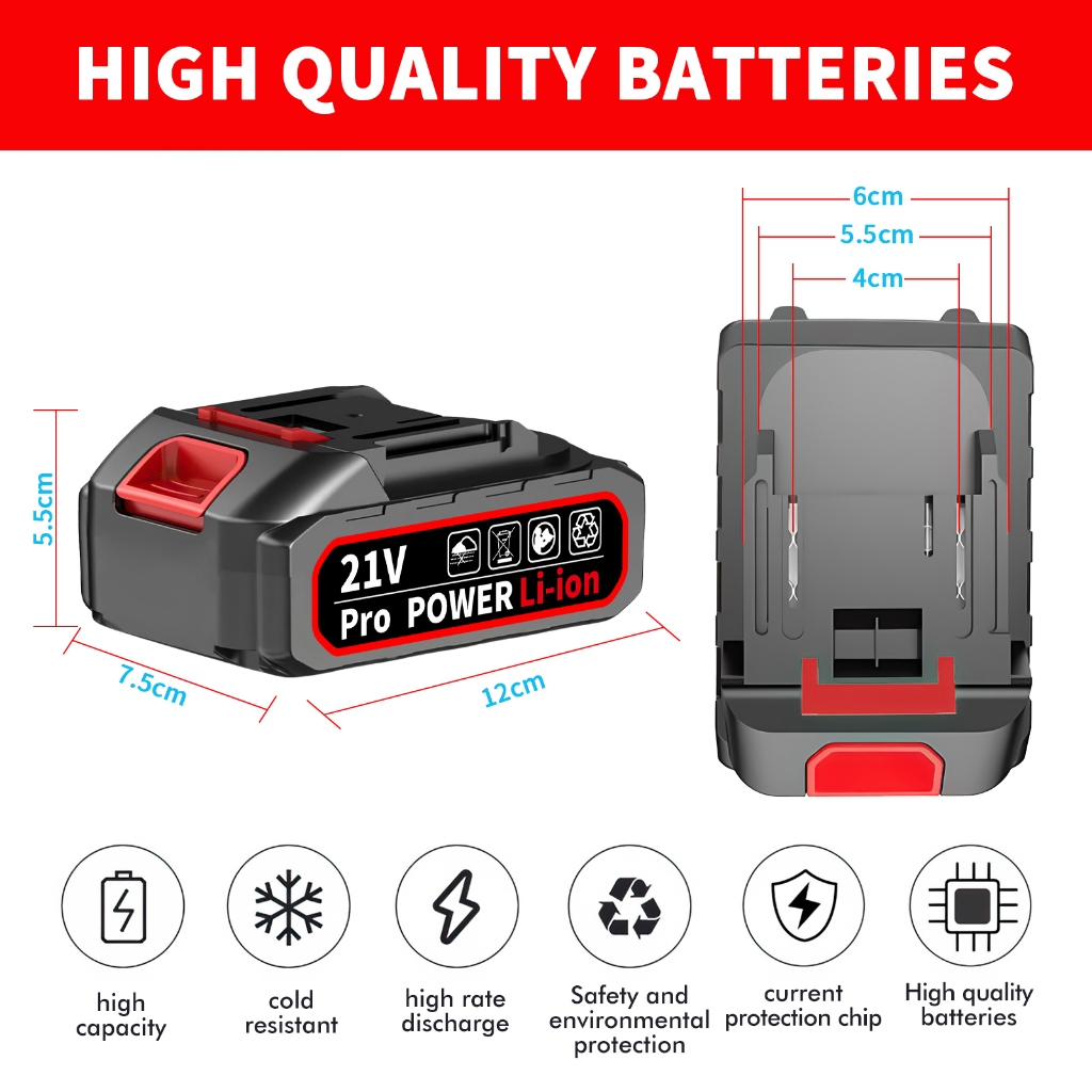 Pin máy siết bulong, pin lithium 5cell,có sẵn cho máy Makita,máy rửa xe,máy khoan điện,máy cưa,Cái vặn vít